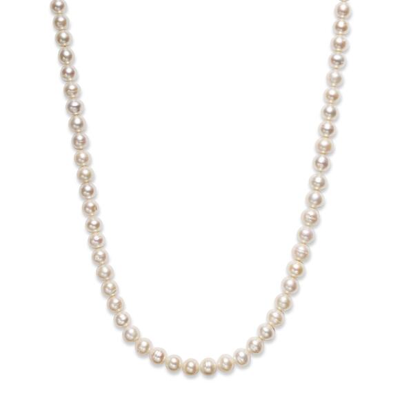 Belle de Mer Pearl Necklace, 36" Cultured Freshwater Pearl Endless Strand #176 - Picture 1 of 1